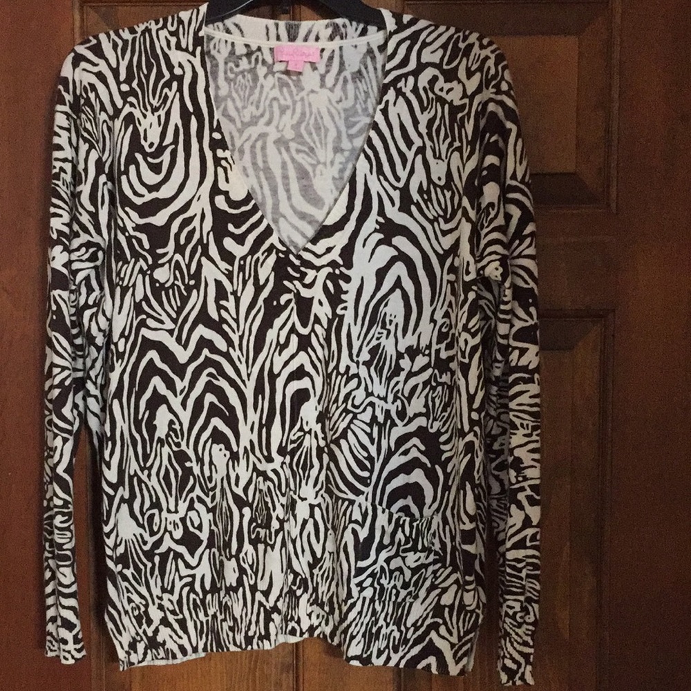 Lilly Pulitzer light sweater size small